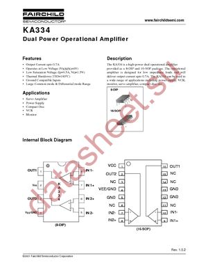 KA334 datasheet  